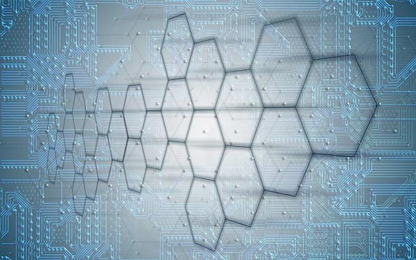 智慧園區建設方案科技感示意圖